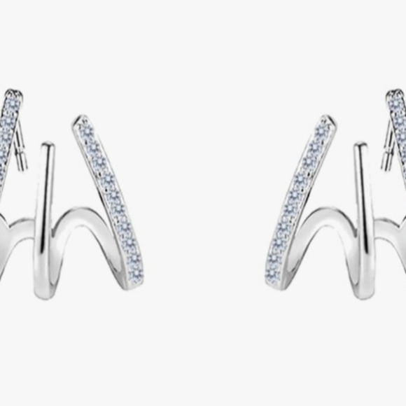 CLAW EARRINGS - Picture 2 of 3